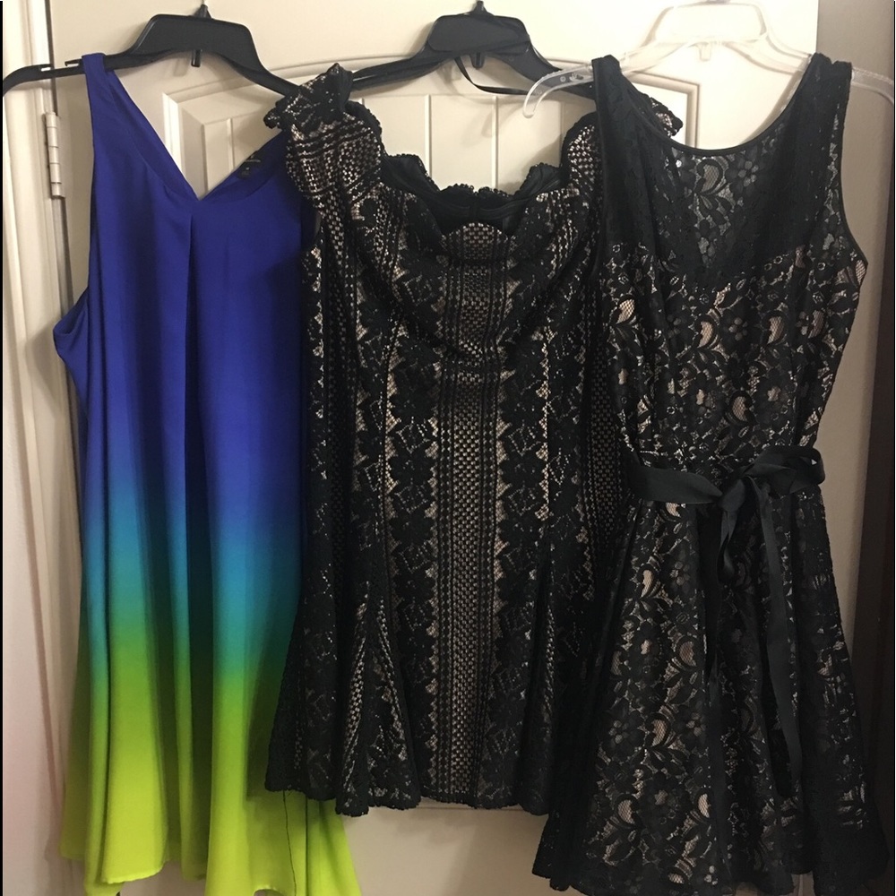 3 dresses